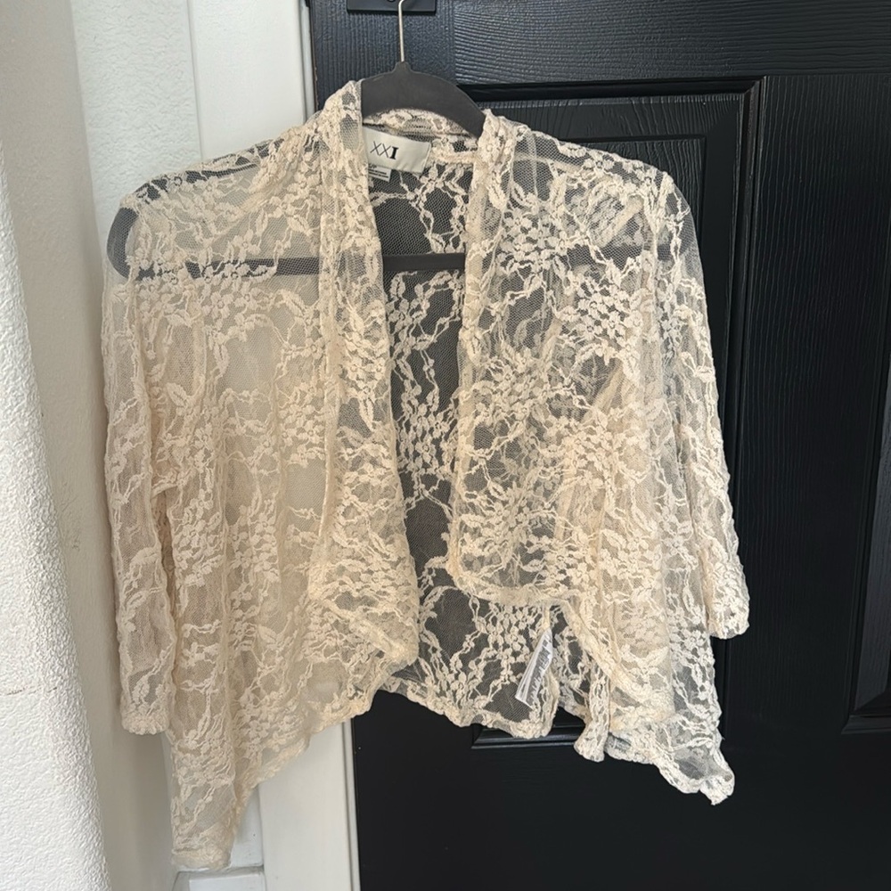 Lace cover up